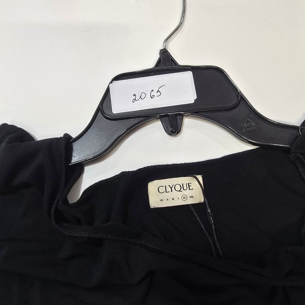 CLYQUE Emily Top in Black - Picture 10 of 10